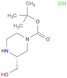 (R)-tert-Butyl 3-(hydroxymethyl)piperazine-1-carboxylate hydrochloride