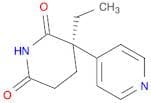 2,6-Piperidinedione, 3-ethyl-3-(4-pyridinyl)-, (3R)-