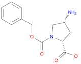 (2R,4R)-4-Amino-1-((benzyloxy)carbonyl)pyrrolidine-2-carboxylic acid