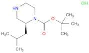 (S)-tert-Butyl 2-isobutylpiperazine-1-carboxylate hydrochloride