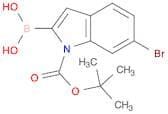 1-BOC-6-Bromo-indole-2-boronic acid