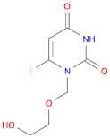2,4(1H,3H)-Pyrimidinedione, 1-[(2-hydroxyethoxy)methyl]-6-iodo-