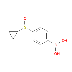 4-(Cyclopropylsulfinyl)phenylboronic acid