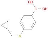 4-(Cyclopropylmethylthio)phenylboronic acid
