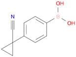 Boronic acid, B-[4-(1-cyanocyclopropyl)phenyl]-