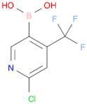 6-Chloro-4-(trifluoromethyl)pyridine-3-boronic acid