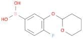 Boronic acid, B-[4-fluoro-3-[(tetrahydro-2H-pyran-2-yl)oxy]phenyl]-