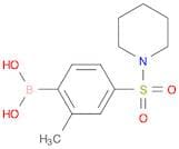 2-Methyl-4-(piperidin-1-ylsulfonyl)phenylboronic acid