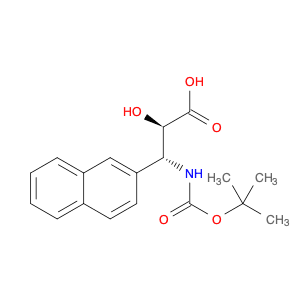 (2R,3R)-3-((tert-Butoxycarbonyl)amino)-2-hydroxy-3-(naphthalen-2-yl)propanoic acid