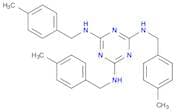 1,3,5-Triazine-2,4,6-triamine, N2,N4,N6-tris[(4-methylphenyl)methyl]-