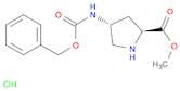 (2S,4R)-rel-Methyl 4-(((benzyloxy)carbonyl)amino)pyrrolidine-2-carboxylate hydrochloride