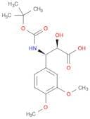 (2R,3R)-3-((tert-Butoxycarbonyl)amino)-3-(3,4-dimethoxyphenyl)-2-hydroxypropanoic acid