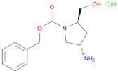 rel-(2R,4S)-1-Cbz-2-Hydroxymethyl-4-aminopyrrolidine hydrochloride