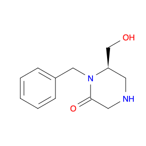 (R)-1-BENZYL-6-HYDROXYMETHYL-PIPERAZIN-2-ONE