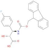(2R,3R)-3-((((9H-Fluoren-9-yl)methoxy)carbonyl)amino)-3-(4-fluorophenyl)-2-hydroxypropanoic acid