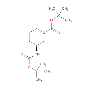(S)-tert-Butyl 3-((tert-butoxycarbonyl)amino)piperidine-1-carboxylate