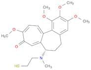 Benzo[a]heptalen-9(5H)-one, 6,7-dihydro-7-[(2-mercaptoethyl)methylamino]-1,2,3,10-tetramethoxy-, (…