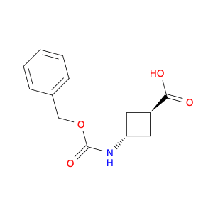 Cyclobutanecarboxylic acid, 3-[[(phenylmethoxy)carbonyl]amino]-, trans-