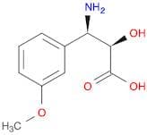 (2R,3R)-3-Amino-2-hydroxy-3-(3-methoxyphenyl)propanoic acid