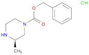 1-Piperazinecarboxylic acid, 3-methyl-, phenylmethyl ester, hydrochloride (1:1), (3R)-