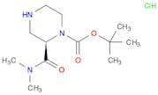 1-Piperazinecarboxylic acid, 2-[(dimethylamino)carbonyl]-, 1,1-dimethylethyl ester, hydrochloride …