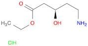 (R)-5-Amino-3-hydroxy-pentanoic acid ethyl ester, HCl