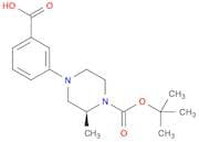 1-Piperazinecarboxylic acid, 4-(3-carboxyphenyl)-2-methyl-, 1-(1,1-dimethylethyl) ester, (2S)-