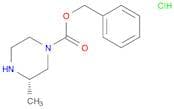 1-Piperazinecarboxylic acid, 3-methyl-, phenylmethyl ester, hydrochloride (1:1), (3S)-
