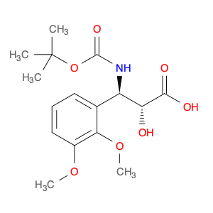 (2R,3R)-3-((tert-Butoxycarbonyl)amino)-3-(2,3-dimethoxyphenyl)-2-hydroxypropanoic acid