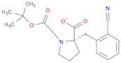 (S)-1-(tert-Butoxycarbonyl)-2-(2-cyanobenzyl)pyrrolidine-2-carboxylic acid