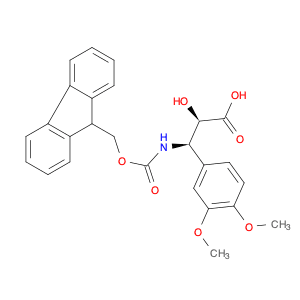 (2R,3R)-3-((((9H-Fluoren-9-yl)methoxy)carbonyl)amino)-3-(3,4-dimethoxyphenyl)-2-hydroxypropanoic a…