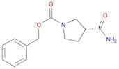 (R)-1-Cbz-3-pyrrolidinecarboxamide