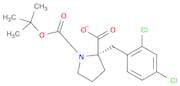 (S)-1-(tert-Butoxycarbonyl)-2-(2,4-dichlorobenzyl)pyrrolidine-2-carboxylic acid