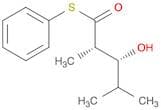 Pentanethioic acid, 3-hydroxy-2,4-dimethyl-, S-phenyl ester, (2S,3R)-