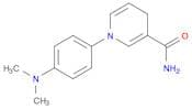 3-Pyridinecarboxamide, 1-[4-(dimethylamino)phenyl]-1,4-dihydro-