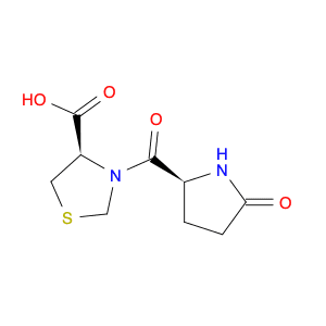 (4R)-3-{[(2S)-5-oxopyrrolidin-2-yl]carbonyl}-1,3-thiazolidine-4-carboxylic acid