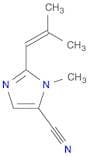 1H-Imidazole-5-carbonitrile, 1-methyl-2-(2-methyl-1-propen-1-yl)-