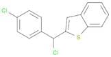 Benzo[b]thiophene, 2-[chloro(4-chlorophenyl)methyl]-