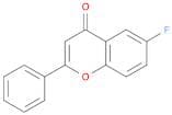 4H-1-Benzopyran-4-one, 6-fluoro-2-phenyl-