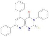 Pyrido[2,3-d]pyrimidin-4(1H)-one, 2,3-dihydro-3,5,7-triphenyl-2-thioxo-