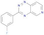 Pyrido[3,4-e]-1,2,4-triazine, 3-(3-fluorophenyl)-