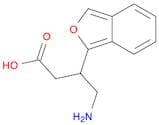2-Benzofuranpropanoic acid, β-(aminomethyl)-