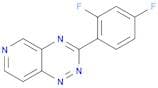 Pyrido[3,4-e]-1,2,4-triazine, 3-(2,4-difluorophenyl)-
