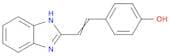 Phenol, 4-[2-(1H-benzimidazol-2-yl)ethenyl]-