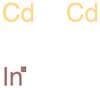 Cadmium, compd. with indium (3:1)