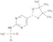 2-(Methylsulfonylamino)pyrimidine-5-boronic acid, pinacol ester