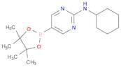 2-(Cyclohexylamino)pyrimidine-5-boronic acid, pinacol ester