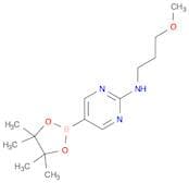 2-(3-Methoxypropylamino)pyrimidine-5-boronic acid, pinacol ester