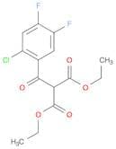 Propanedioic acid, 2-(2-chloro-4,5-difluorobenzoyl)-, 1,3-diethyl ester