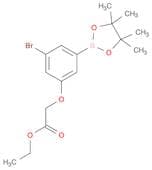 3-Bromo-5-(ethoxycarbonylmethoxy)phenylboronic acid, pinacol ester